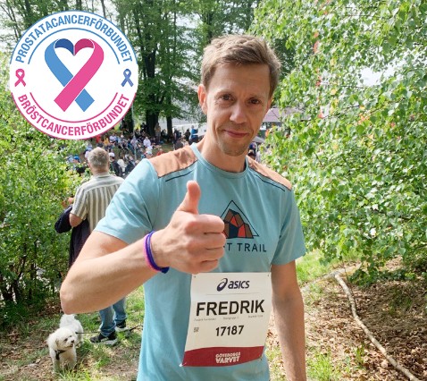 Fredrik sprang för livet!